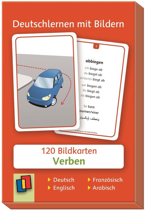 Produktbild Deutschlernen mit Bildern. Verben. Bildkarten (Deutsch, Redaktionsteam Verlag An Der Ruhr, 2016)