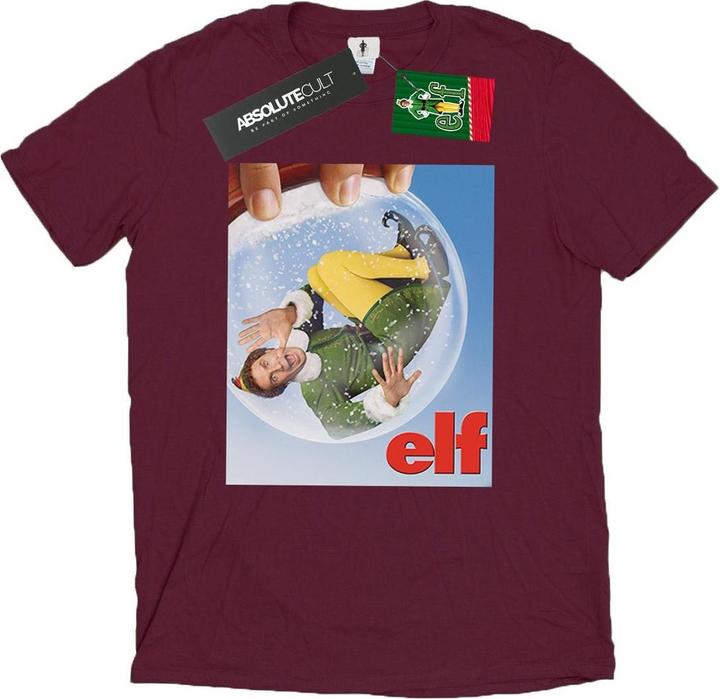 Produktbild Elf Snow Globe Poster TShirt (XL)