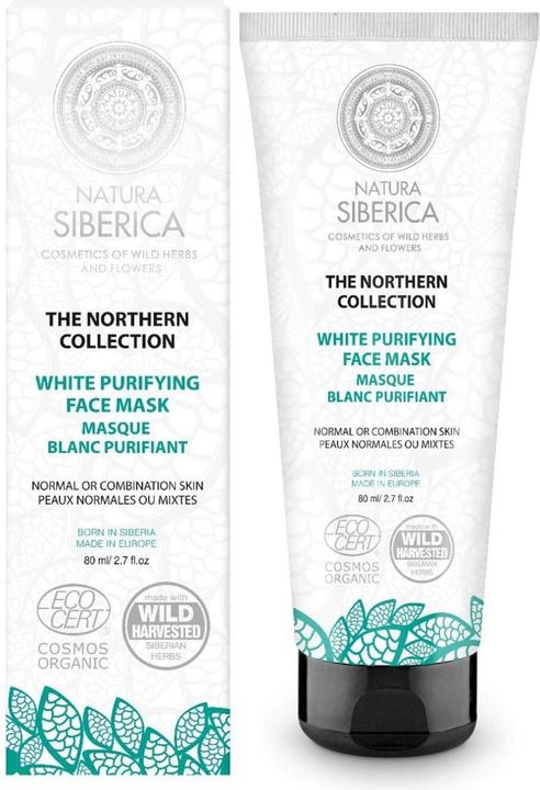 Image du produit Natura Siberica White Purifying Face Mask (80 ml)