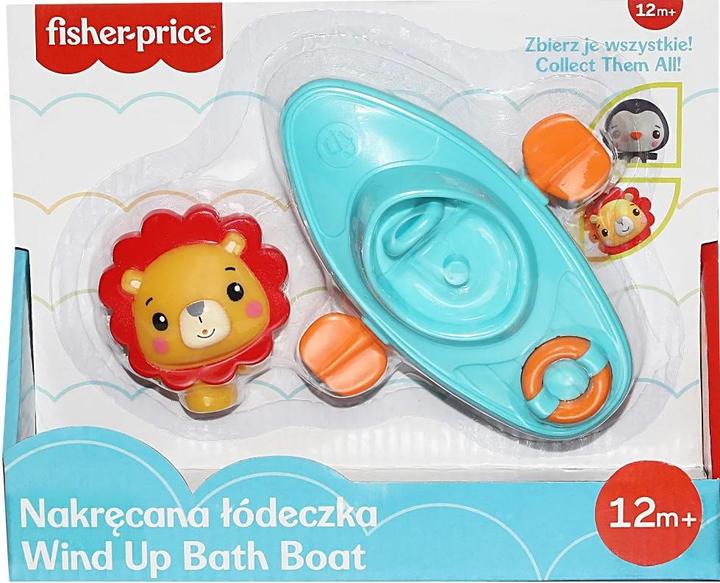 Actual product image Fisher-Price Pingwin bath toy boat