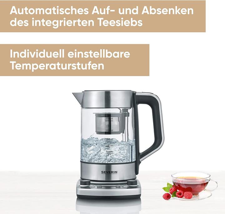Actual product image Severin WK 3422 Kettle stainless steel (1.70 l)