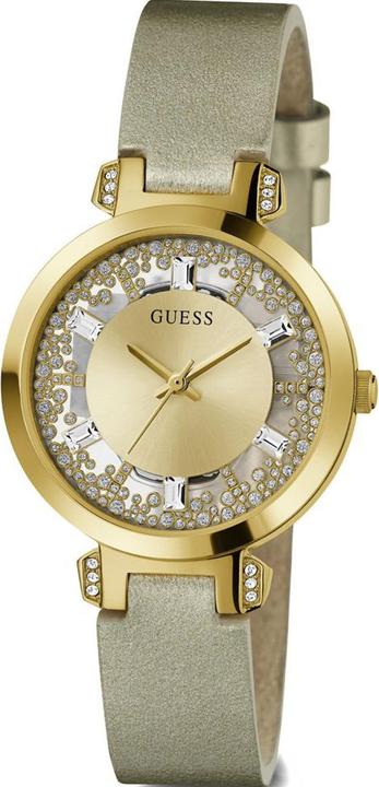 Guess CRYSTAL CLEAR Armbanduhr (Analoguhr, 38 mm)