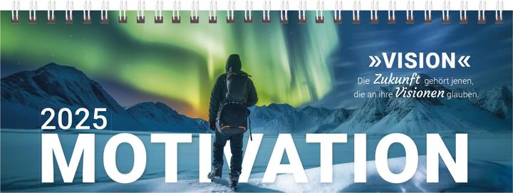 Produktbild Tischkalender quer Motivation 2025 (Deutsch)