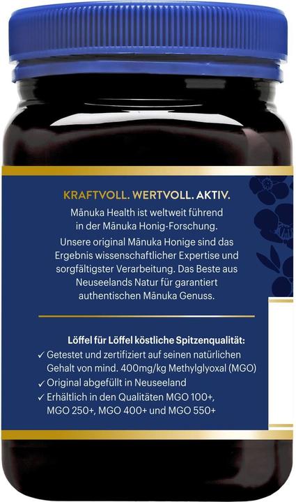Produktbild Manuka Health MGO 400+ Manuka Honig (500 g)