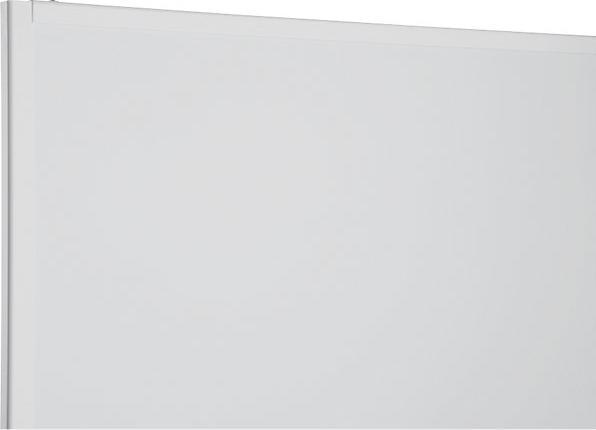 Image du produit eurokraft basic Tableau de conférence mobile, tableau blanc, l x h 1200 x 1500 mm, blanc. (120 x 150 cm)