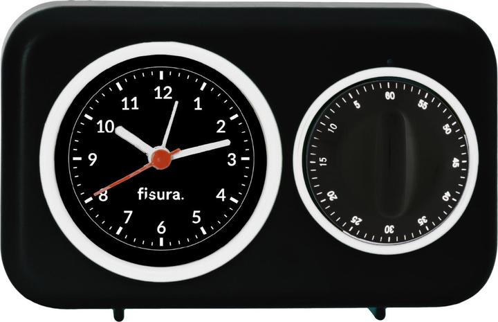 Actual product image Fisura RETRO KITCHEN TIMER black