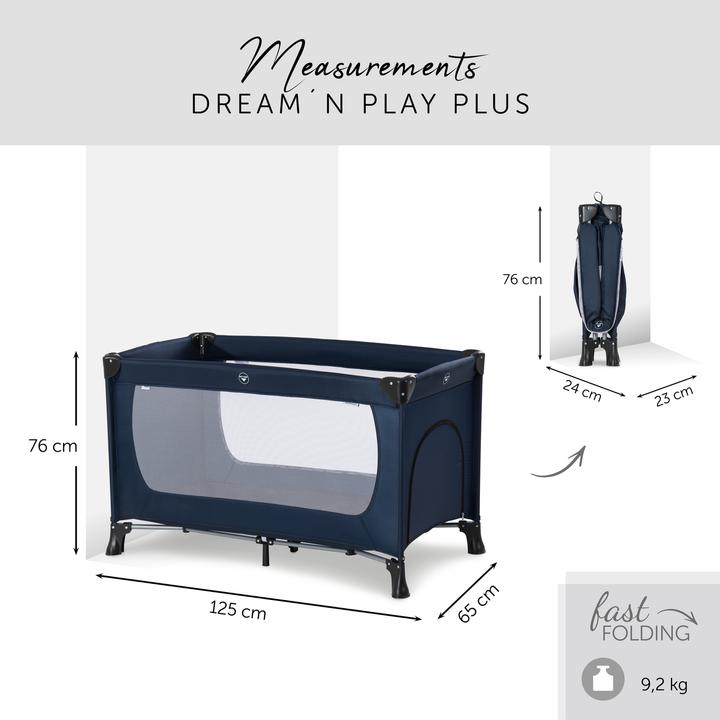 Produktbild Hauck Dream N Play Plus Navy
