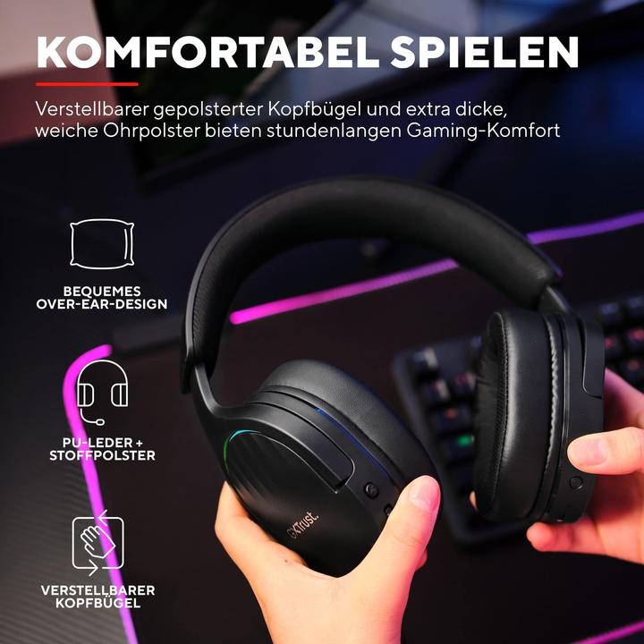 Actual product image Trust GXT 491 Fayzo (Wireless, Cable)