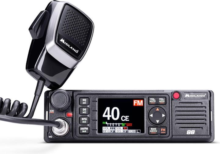 Immagine prodotto Midland M-88 Radio CB con schermo a colori, VOX