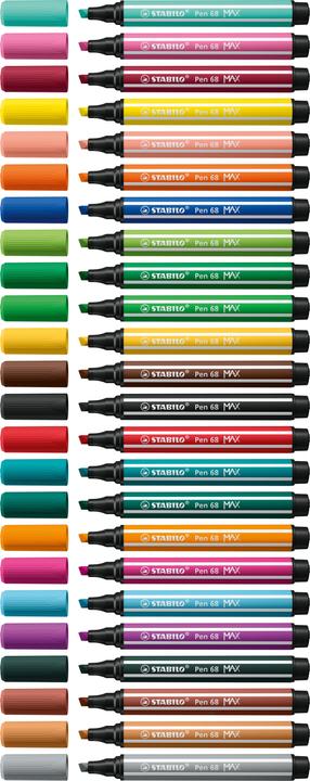 Immagine prodotto STABILO Penna 68 Max Crimson (Cremisi, 1 x)