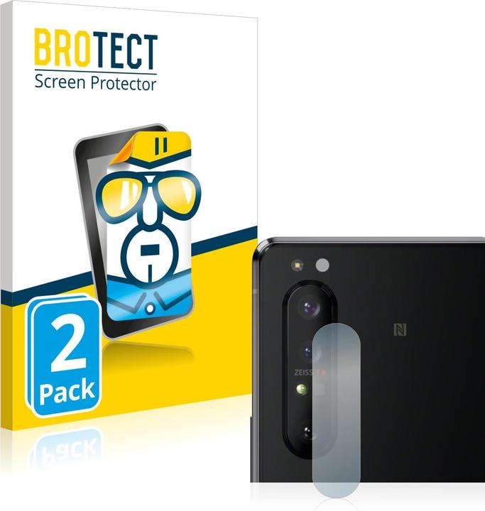 Actual product image BROTECT Screen Protector Clear (2 Piece, Sony Xperia 1 II)