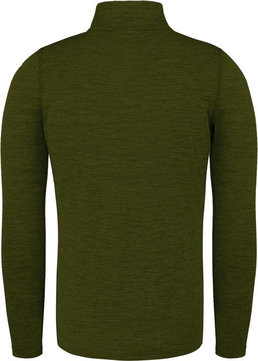 Actual product image Normani Herren Merino Langarm mit 1/4 Zipper Canberra - 1583 (5XL)