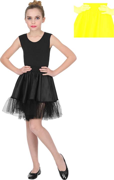 Image du produit Widmann Petticoat für Kinder lang schwarz (Taille unique)