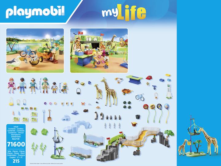 Actual product image Playmobil My big adventure zoo (71600, Playmobil My Life)