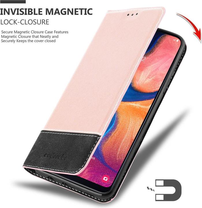 Image du produit Cadorabo Étui X-Wallet en simili cuir (Samsung Galaxy A20e, Samsung Galaxy A10e)
