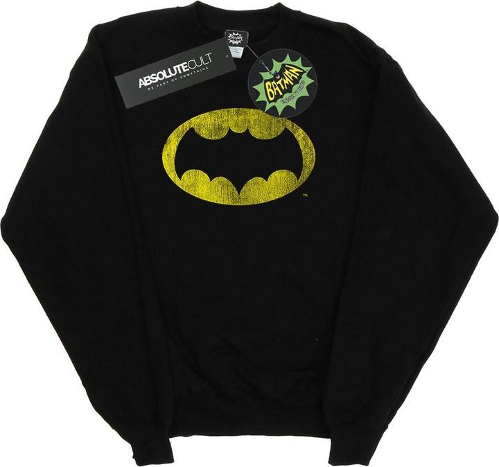 Produktbild Batman TV Series Distressed Logo Sweatshirt Jungen (140, 146)