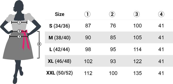 Actual product image Dressforfun Woman costume Dirndl sexy Wiesntraum (XXL)