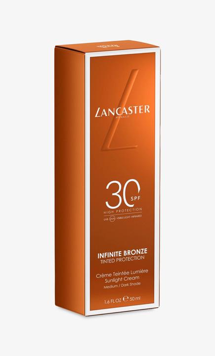 Image du produit Lancaster Infinite Bronze Sunlight Crème de protection solaire Facteur 30 No 2 (Crème solaire, SPF 30, 50 ml, 80 g)