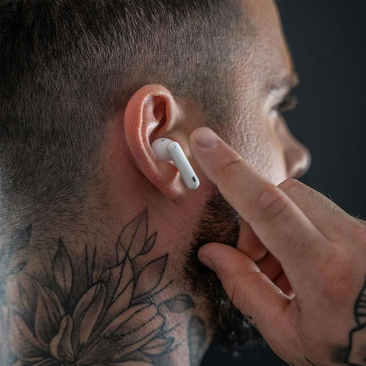 Image du produit 3MK Hardy LifePods Pro słcuhawki bezprzewodowe Bluetooth 5.3 ANC białe/white (ANC, 6.50 h, Sans fil)
