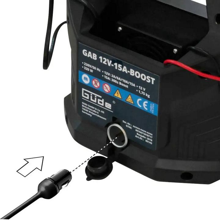 Immagine prodotto Güde Potenziamento GAB (12V, 15 A)