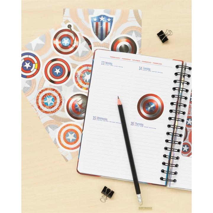 Immagine prodotto Capitan America - 2022 / 2023 (Spagnolo, Inglese, Italiano, Francese, Tedesco)
