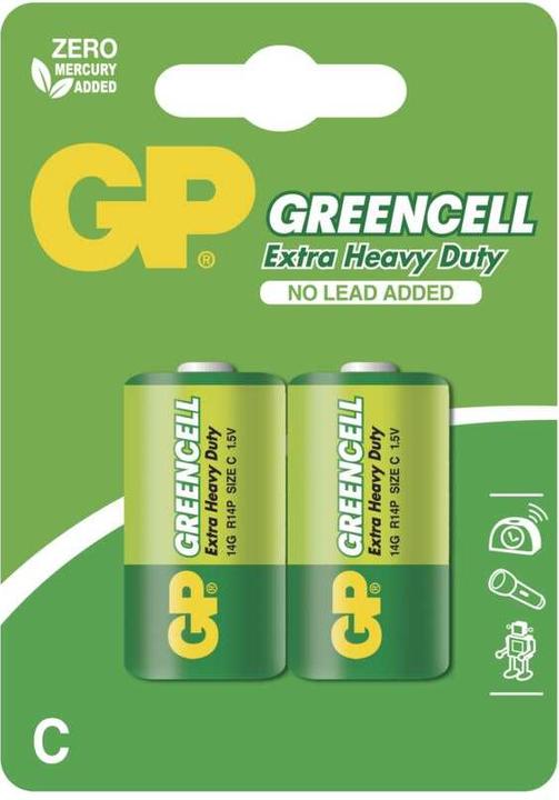 GP Batteries ELEMENT (GP14G, R14) (2 pcs., C)