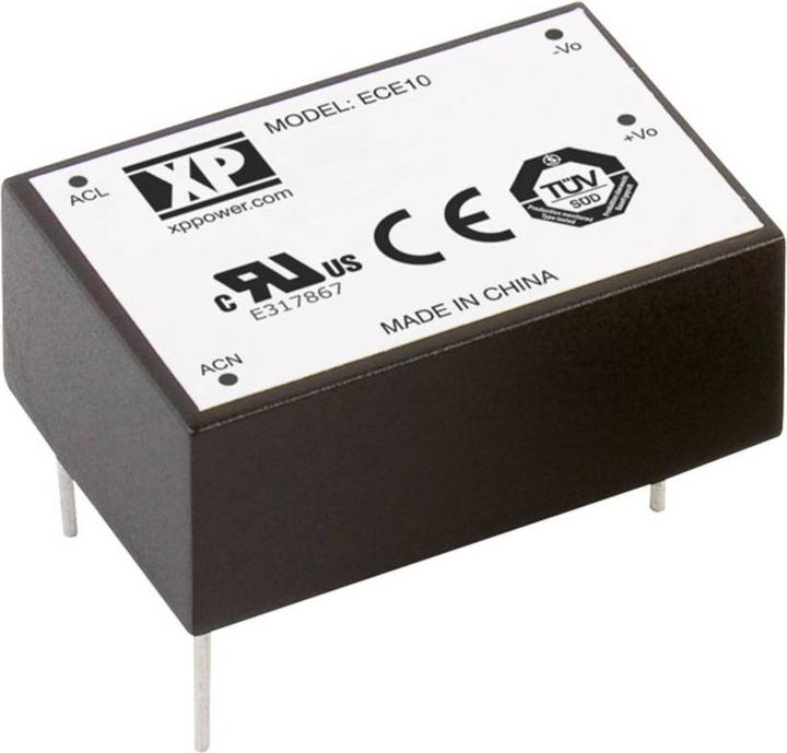 XP Power ECE10US24 AC/DC-Industrienetzteil 24.00 V 0.4 A 10 W (Überspannungsschutzadapter)