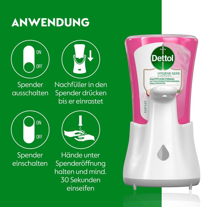 Produktbild Dettol No Touch (Flüssigseife, 250 ml)