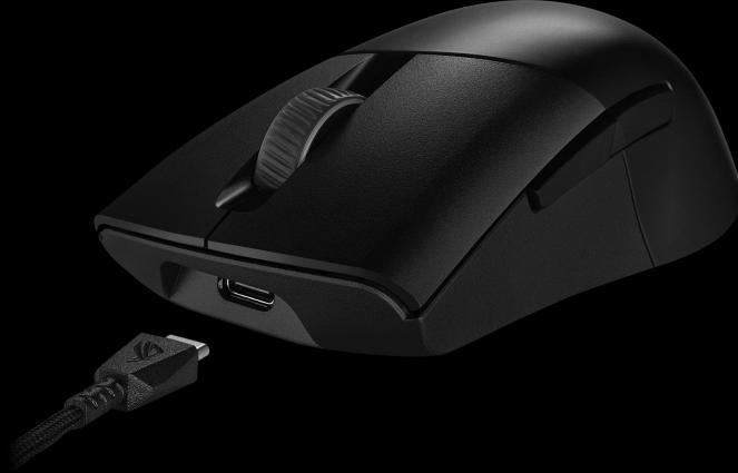 Actual product image ASUS ROG Keris Aimpoint (Wireless, Cable)