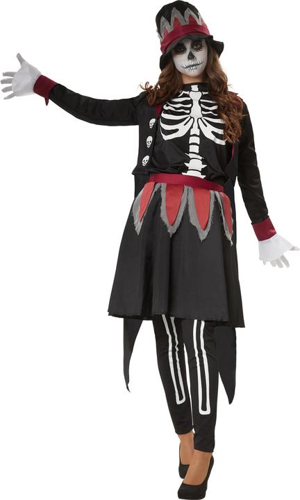 Produktbild Dressforfun Gruselige Skull Lady (M)