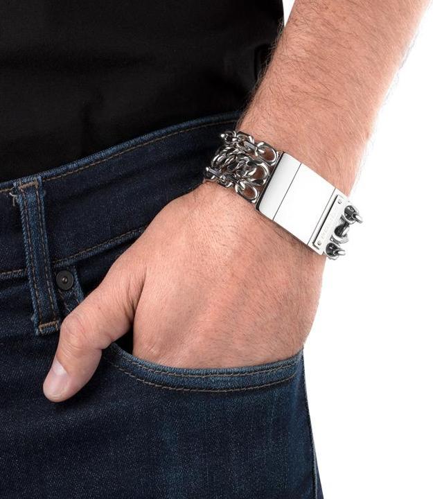 Produktbild Police Chain Mail Armband (20 cm, Edelstahl)