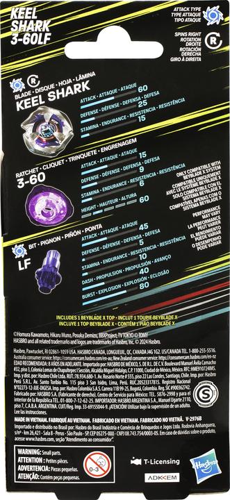 Image du produit Komelon Beyblade Burst BBX Booster Single Top (1 pièce - assorti)
