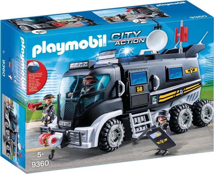 Playmobil City Action SEK-Truck (9360, Playmobil City Action)
