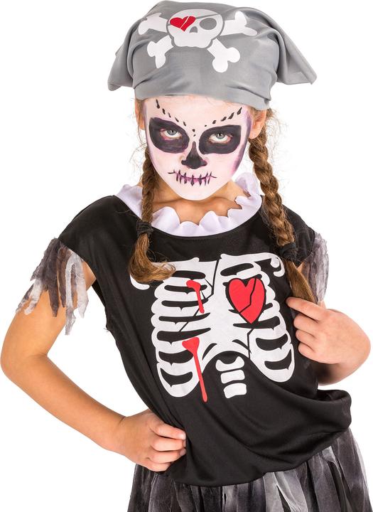 Immagine prodotto tectake Costume da scheletro di pirata (128)