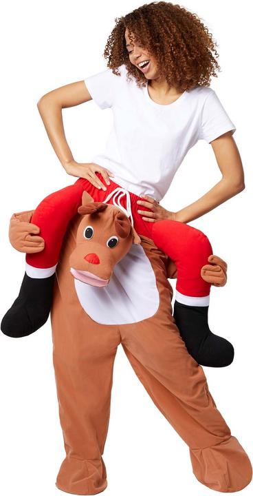 Immagine prodotto tectake Costume da renna a cavalcioni (Taglia unica)