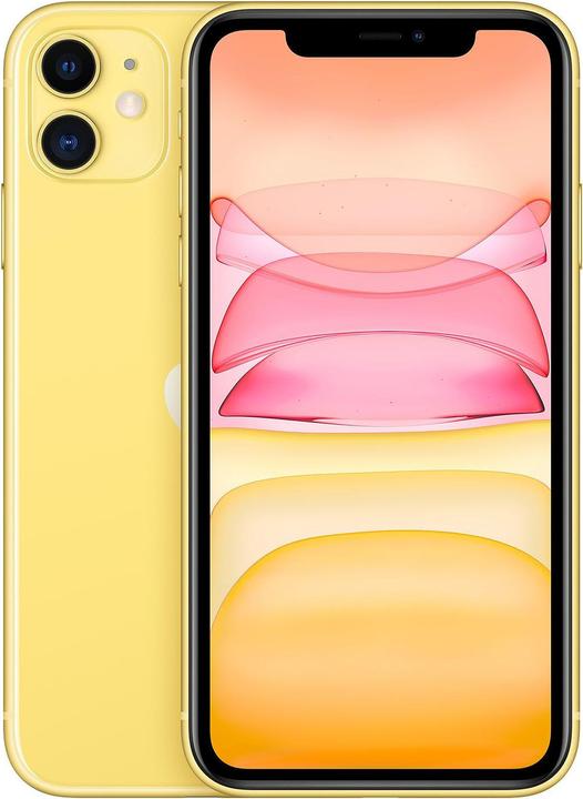 Produktbild Re!commerce iPhone 11 (64 GB, Yellow, 6.10", 12 Mpx, SIM + eSIM, A / Wie neu)