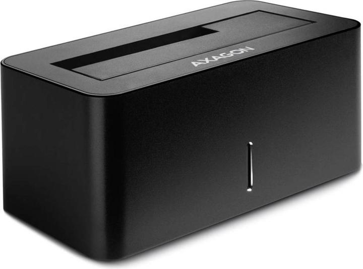 Actual product image Axagon ADSA-SN Storage Drive Docking Station USB 3.2 Gen 1 (3.1 Gen 1) Type-A Black (3.5", 2.5")