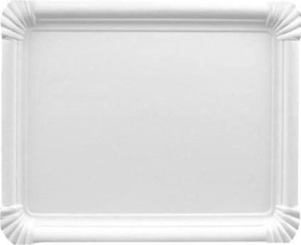 Image du produit Papstar Assiette en carton "pure", carrée, 240 x 330 mm, blancá, 125pcs (125 x)