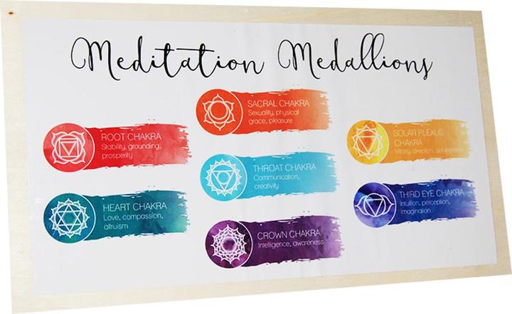 Immagine prodotto Something Different Pietre da meditazione Chakra (scatola con 24 pezzi)