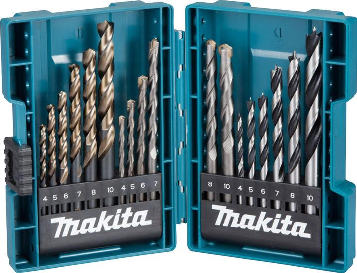 Makita Bohrer-Set (Ø 8.0 mm, 5.0 mm, 7.0 mm, 6.0 mm, 4.00 mm, 10.0 mm)