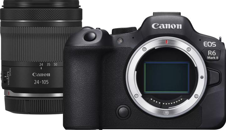 Produktbild Canon EOS R6 Mark II Kit (24 - 105 mm, 24.20 Mpx, Vollformat)