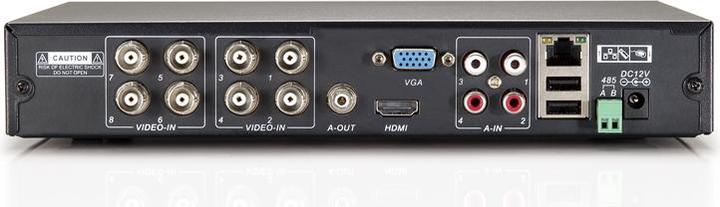 Actual product image Conceptronic C8CHCCTVKITD 8-Channel AHD CCTV Surveillance Kit (1280 x 720 pixels)