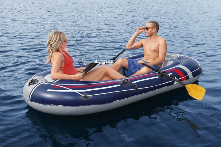 Image du produit Bestway Hydro-Force™ Ensemble de canots pneumatiques Treck X2 255 x 127 x 36 cm (255 cm, 3 pers.)