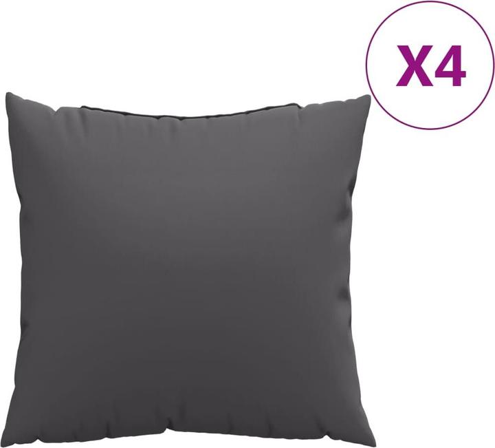 Image du produit VidaXL Ensemble salon de jardin 10 pièces avec coussins (60 x 60 cm)