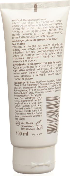 Actual product image Antidry Handschutzcrème (100 ml)