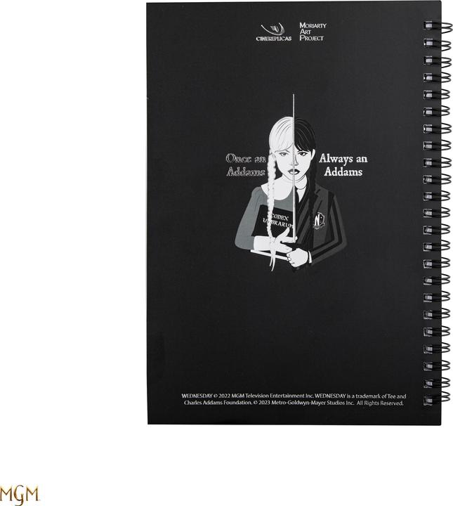 Produktbild Cinereplicas Wednesday Notizbuch Wednesday with Cello (Liniert, Weicher Einband)