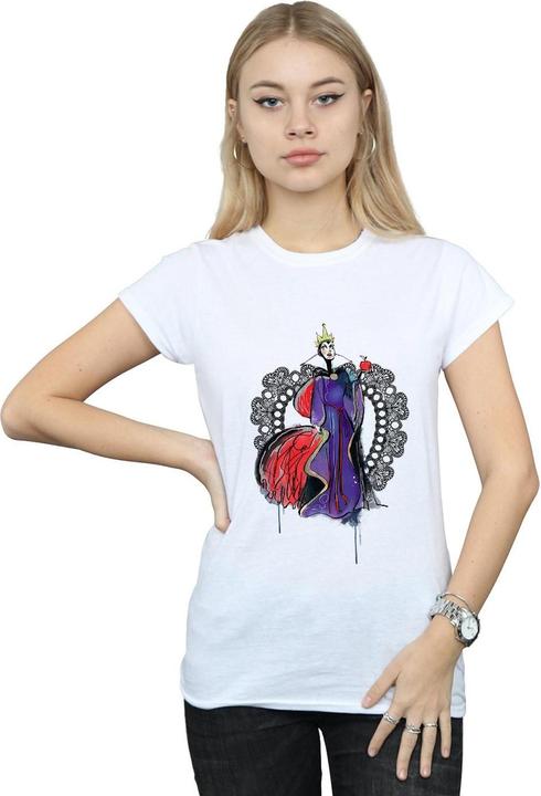 Immagine prodotto Disney Villains Maleficent Sketch Maglietta Donna (XL)