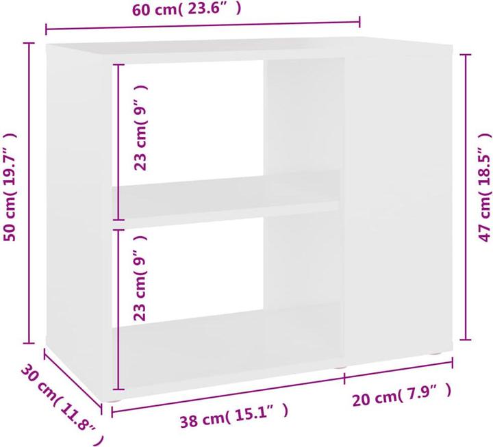Image du produit VidaXL Atreus (60 x 30 x 50 cm)