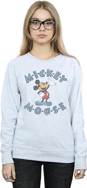 Actual product image Disney Womens/Ladies Mickey Mouse Dash Sweatshirt (XL)