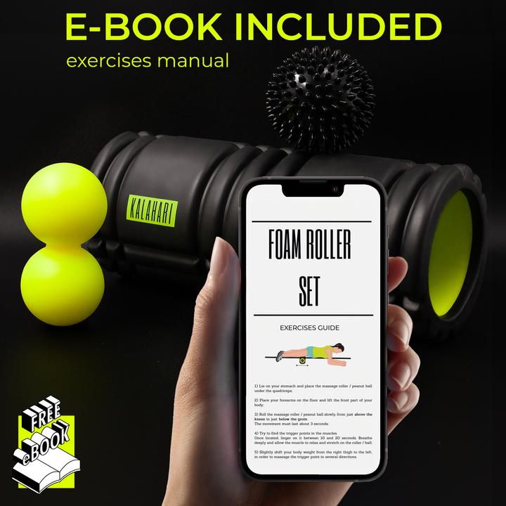 Immagine prodotto Kalahari 4 Wellness Foam Roller Set